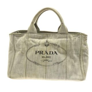 プラダ(PRADA)のプラダ トートバッグ CANAPA B2642B デニム(トートバッグ)