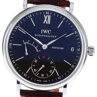 インターナショナルウォッチカンパニー(IWC)のIWC IWC SCHAFFHAUSEN IW510102 ポートフィノ ハンドワインド 8デイズ デイト パワーリザーブ 手巻き メンズ 保証書付き_799857(腕時計(アナログ))