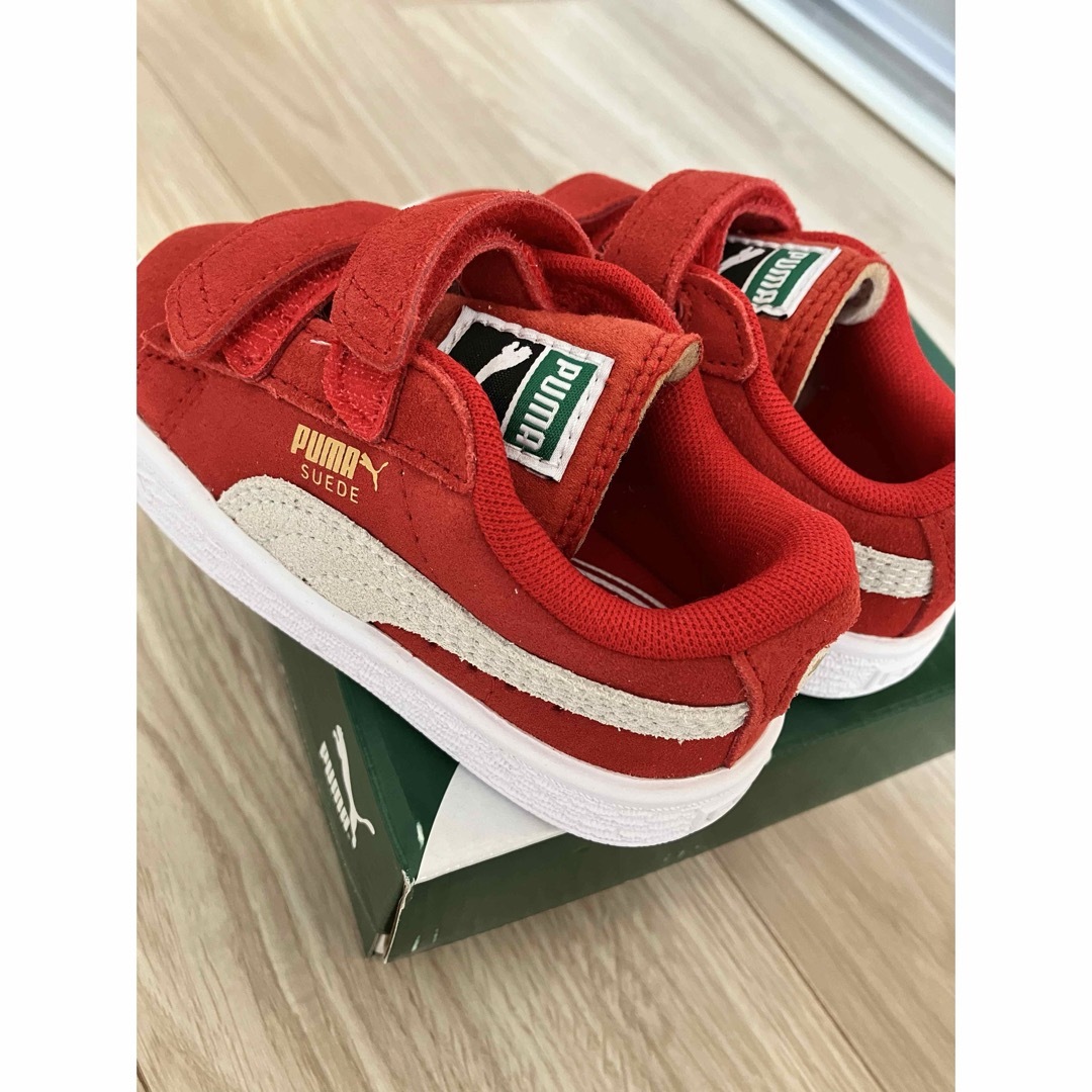 PUMA(プーマ)の新品未使用 プーマ ベビーシューズ スウェード シューズ 14㎝ キッズ/ベビー/マタニティのベビー靴/シューズ(~14cm)(スニーカー)の商品写真