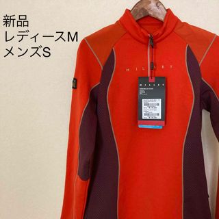 ミレー(MILLET)の新品 ミレー MILLET 長袖 ハーフジップ トップス フリース S〜M 登山(登山用品)