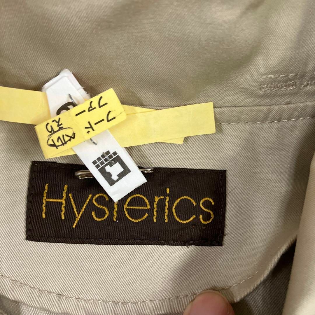 HYSTERICS(ヒステリックス)のHysterics ヒステリックス　コート　立ち襟　古着女子　90's オールド レディースのジャケット/アウター(トレンチコート)の商品写真