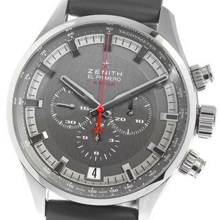 ゼニス(ZENITH)のゼニス ZENITH 03.2280.400 エルプリメロ クロノグラフ 自動巻き メンズ 良品 箱・保証書付き_801517(腕時計(アナログ))