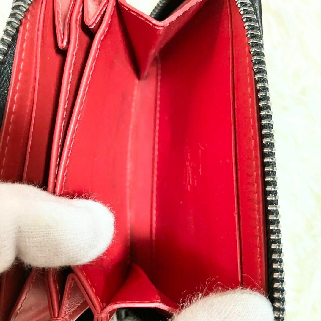 Christian Louboutin(クリスチャンルブタン)の人気モデル クリスチャンルブタン コインケース スタッズ ルビルゥ レザー 黒色 レディースのファッション小物(コインケース)の商品写真