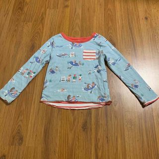 boden リバーシブルTシャツ 2-3Y 95 100 ボーデン ボーダー