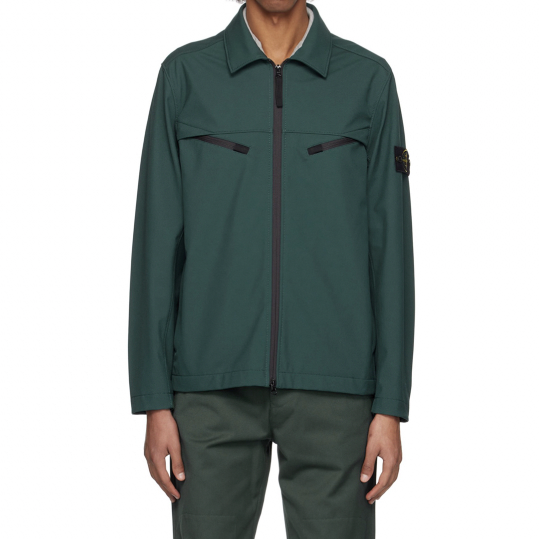 STONE ISLAND(ストーンアイランド)のSTONE ISLAND 23SS Soft Shell-R JKT-Grn/M メンズのジャケット/アウター(ブルゾン)の商品写真