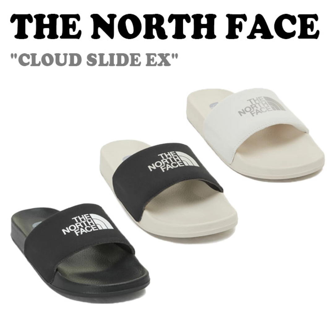 THE NORTH FACE(ザノースフェイス)の新品ノースフェイスパーカーXL サンダル　クラウドスライドEX27 メンズの靴/シューズ(サンダル)の商品写真