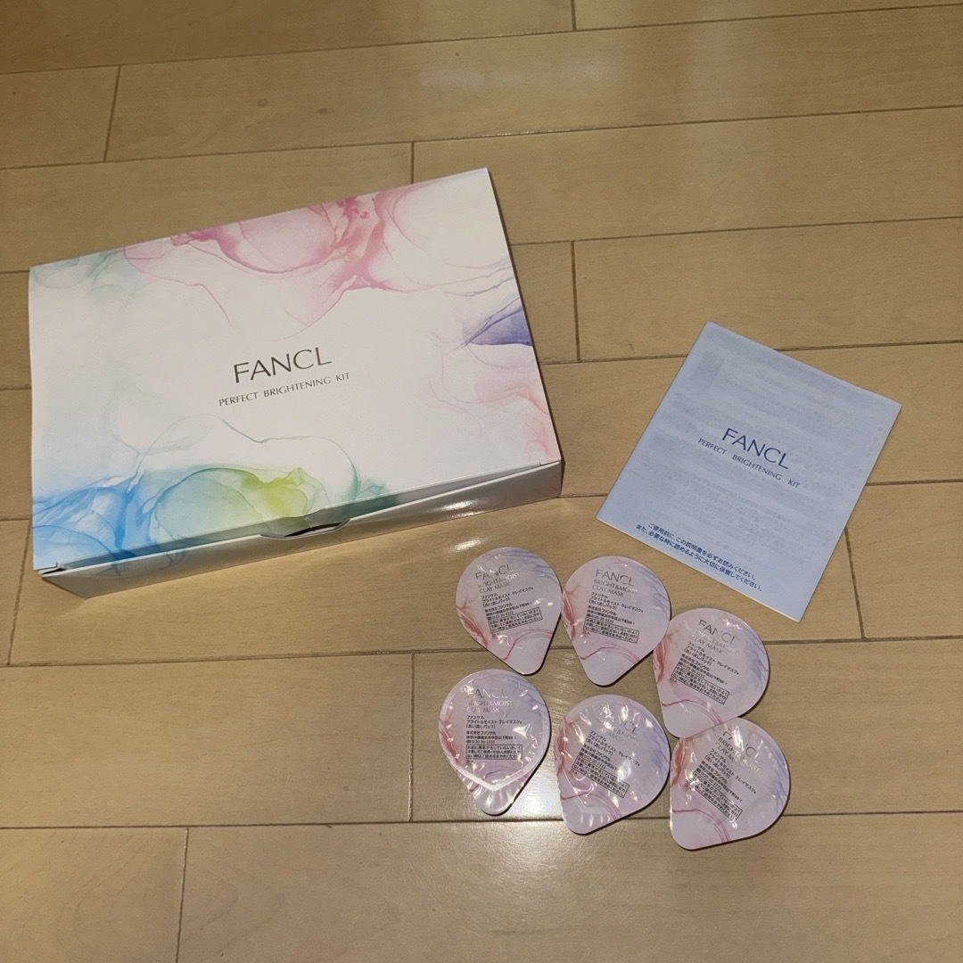 FANCL(ファンケル)のファンケル　ブライト&モイスト　クレイマスク　6個 コスメ/美容のスキンケア/基礎化粧品(パック/フェイスマスク)の商品写真