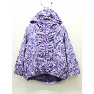 アナスイ(ANNA SUI)の■アナスイミニ/ANNA SUI mini■120cm ナイロンジャンパー/ナイロンブルゾン/ウィンドブレーカー 紫系【中古】子供 キッズ kids 女の子 春夏秋 409032 otr(ジャケット/上着)