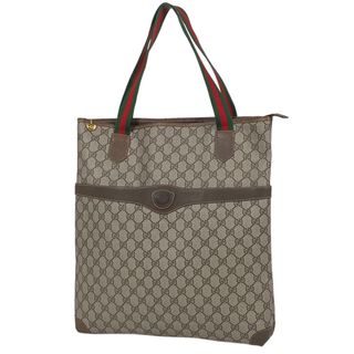 Gucci - 【美品】GUCCI オールドグッチ トートバッグ PVC シェリー