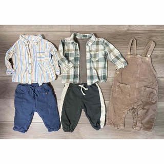 エイチアンドエム(H&M)の男の子 H&M BABY ベビー 6-9ヶ月 まとめ売り6点セット(その他)