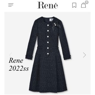 Rene(René) ネイビー スーツ(レディース)の通販 34点 | ルネの 