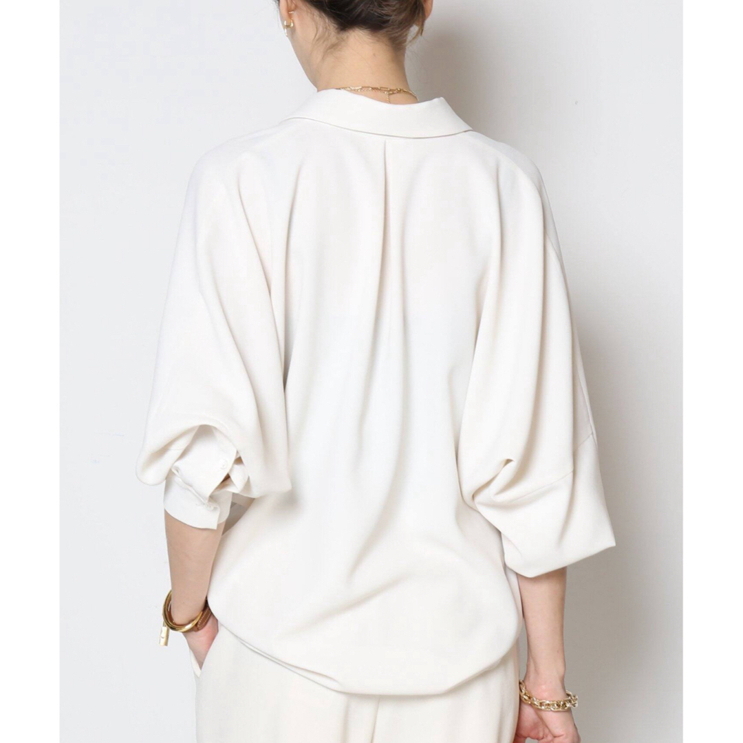 DEUXIEME CLASSE(ドゥーズィエムクラス)のCol Pierrot / コルピエロ　Dolman sleeve シャツ レディースのトップス(シャツ/ブラウス(長袖/七分))の商品写真