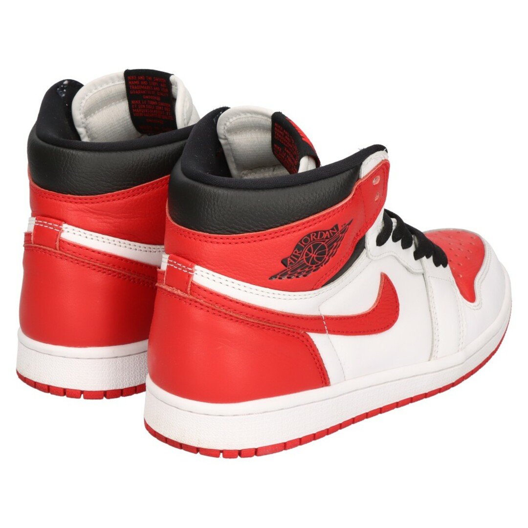 NIKE(ナイキ)のNIKE ナイキ AIR JORDAN 1 HIGH OG Heritage エアジョーダン1ハイオージーハイカットスニーカー ヘリテージ ホワイト/レッド US8/26cm 555088-161 メンズの靴/シューズ(スニーカー)の商品写真