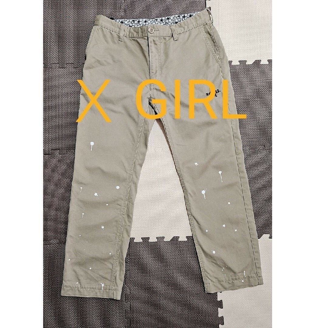 X-girl(エックスガール)のＸ GIRL レディースのパンツ(チノパン)の商品写真