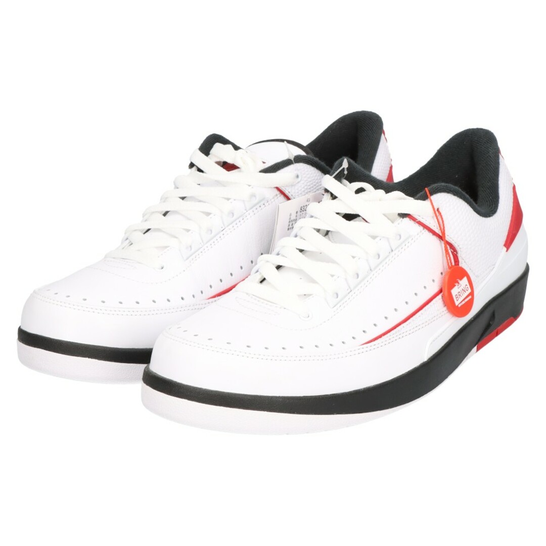 NIKE(ナイキ)のNIKE ナイキ AIR JORDAN 2 RETRO LOW エアジョーダン2 ローカットスニーカー 832819-101 ホワイト/レッド US11/29cm メンズの靴/シューズ(スニーカー)の商品写真