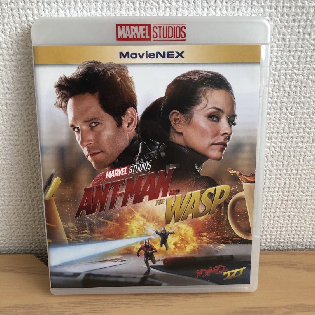 MARVEL(マーベル)のアントマン／アントマン&ワスプ MovieNEX 純正ケース Blu-ray エンタメ/ホビーのDVD/ブルーレイ(外国映画)の商品写真