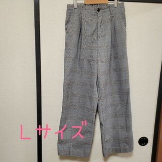 ハニーズ(HONEYS)のハニーズ ハニぽか チェックストレートパンツ(カジュアルパンツ)