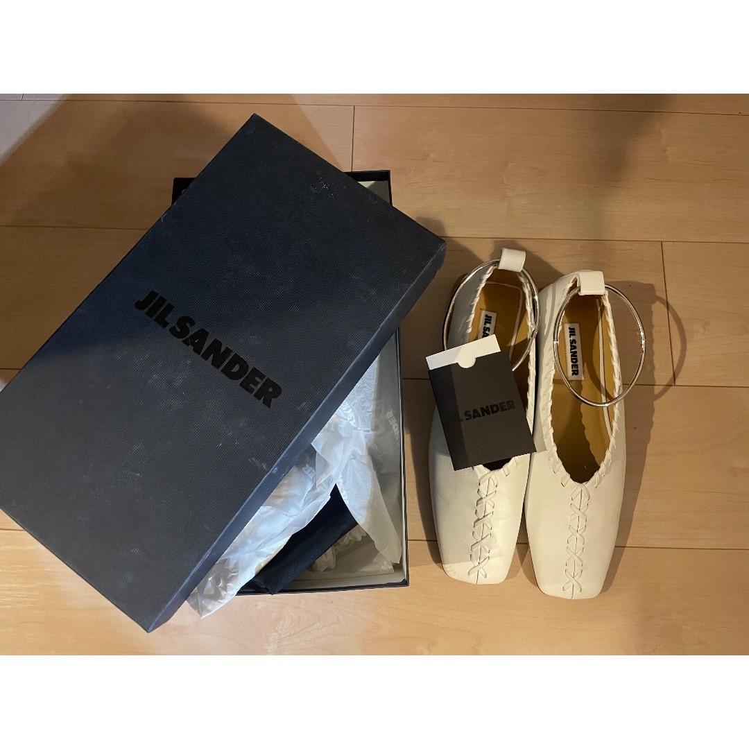 Jil Sander(ジルサンダー)のJil sander Ballerinas ジルサンダー 38.5 レディースの靴/シューズ(バレエシューズ)の商品写真