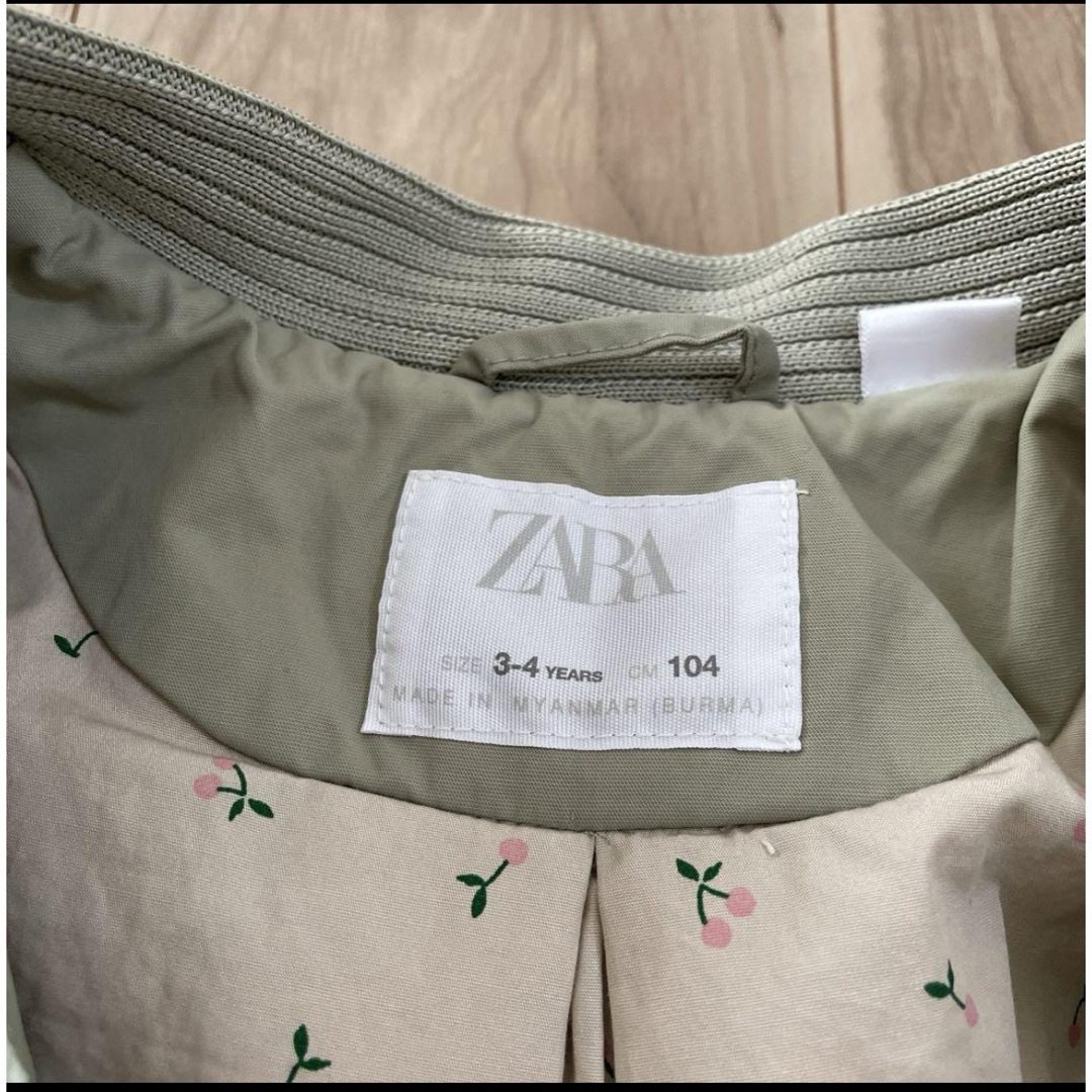 ZARA キッズ　アウター　コート キッズ/ベビー/マタニティのキッズ服女の子用(90cm~)(コート)の商品写真