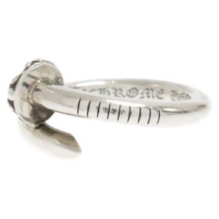 クロムハーツ(Chrome Hearts)のCHROME HEARTS クロムハーツ NAIL CRSBALL クロスボールネイルリング シルバー【国内購入レシートコピー付き】(リング(指輪))