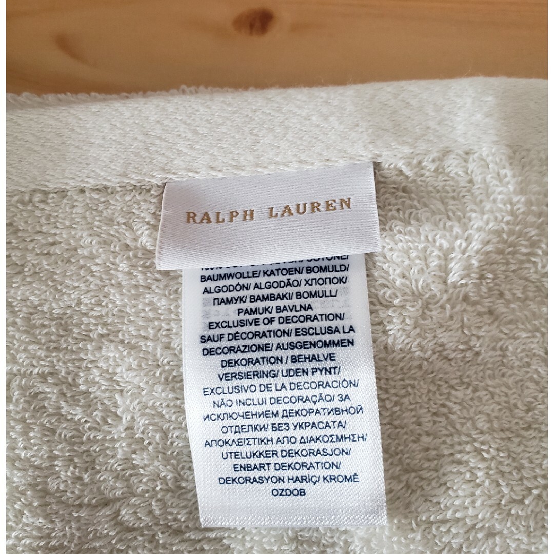 POLO RALPH LAUREN(ポロラルフローレン)の〖新品〗ラルフローレン タオル インテリア/住まい/日用品の日用品/生活雑貨/旅行(タオル/バス用品)の商品写真