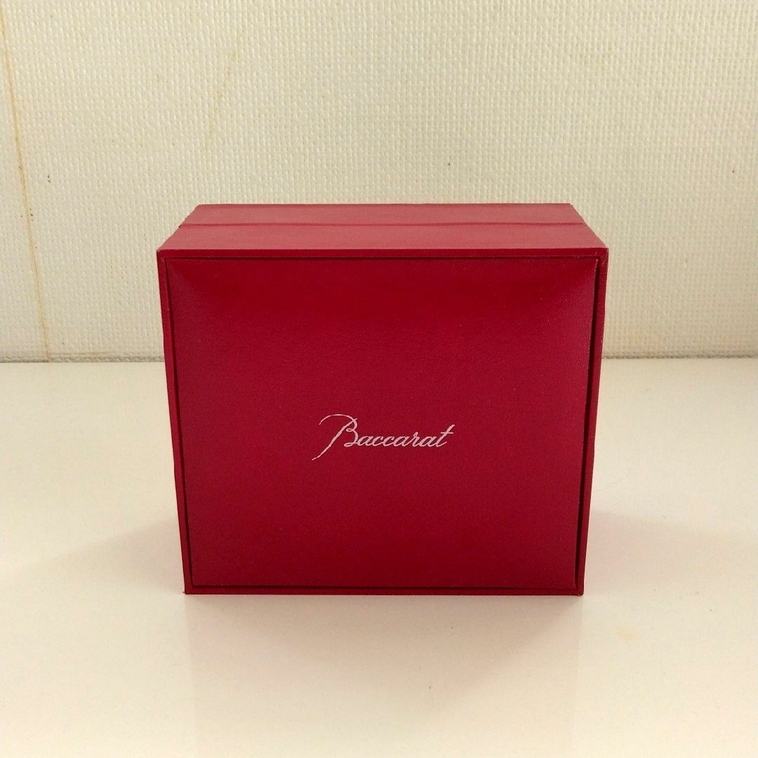 Baccarat(バカラ)のバカラ　バタフライ　【レッド】 インテリア/住まい/日用品のインテリア小物(置物)の商品写真