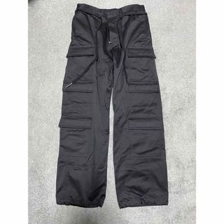 cvtvlist 21AW CARGO PANTS 46 ブラック(ワークパンツ/カーゴパンツ)