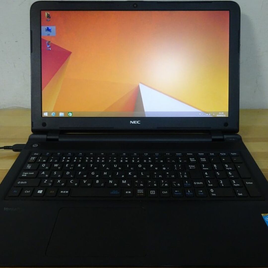 NECノートパソコン VersaPro PC-VK17LFWM1RZK/中古良品