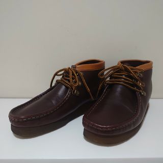 クラークス(Clarks)の★超美品★廃盤★クラークス　ワラビーROCK  EBONY　size 25.5(ブーツ)