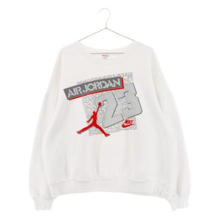 ナイキ(NIKE)のNIKE ナイキ 90s VINTAGE JUMPMAN SWEATSHIRT ヴィンテージ ジャンプマンプリントスウェットトレーナー ホワイト(スウェット)