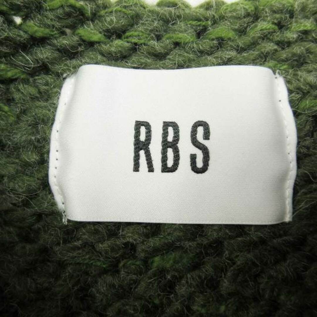 Ray BEAMS(レイビームス)の美品 18AW レイビームス RBS パッチワーク ビッグ プルオーバー ニット レディースのトップス(ニット/セーター)の商品写真