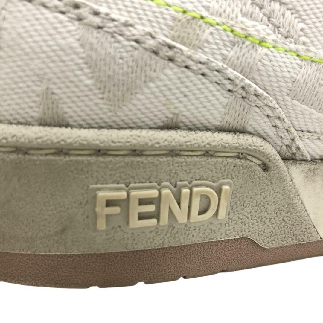 FENDI(フェンディ)のフェンディ FENDI スニーカー
 ファブリック FENDI MATCH 7E1495 イエロー メンズの靴/シューズ(スニーカー)の商品写真