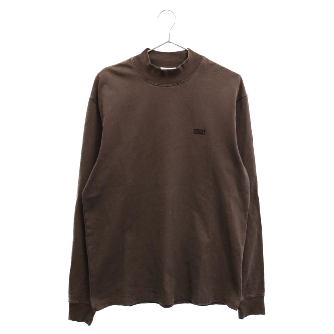 KITH キス Long Sleeve Mock Neck LAX Tee LAX モックネック長袖Tシャツ ブラウン メンズのトップス(Tシャツ/カットソー(七分/長袖))の商品写真