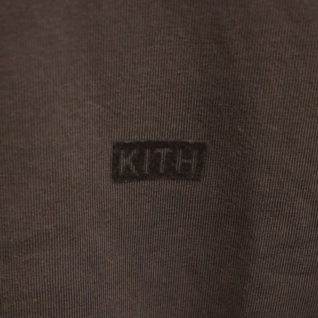 KITH キス Long Sleeve Mock Neck LAX Tee LAX モックネック長袖Tシャツ ブラウン メンズのトップス(Tシャツ/カットソー(七分/長袖))の商品写真