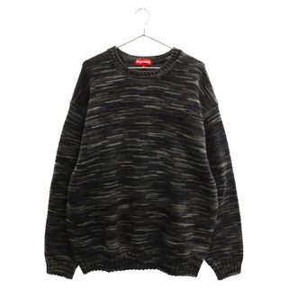シュプリーム(Supreme)のSUPREME シュプリーム 20AW Static Sweater スタティック長袖セーター ニット ブラウン/ブラック(ニット/セーター)