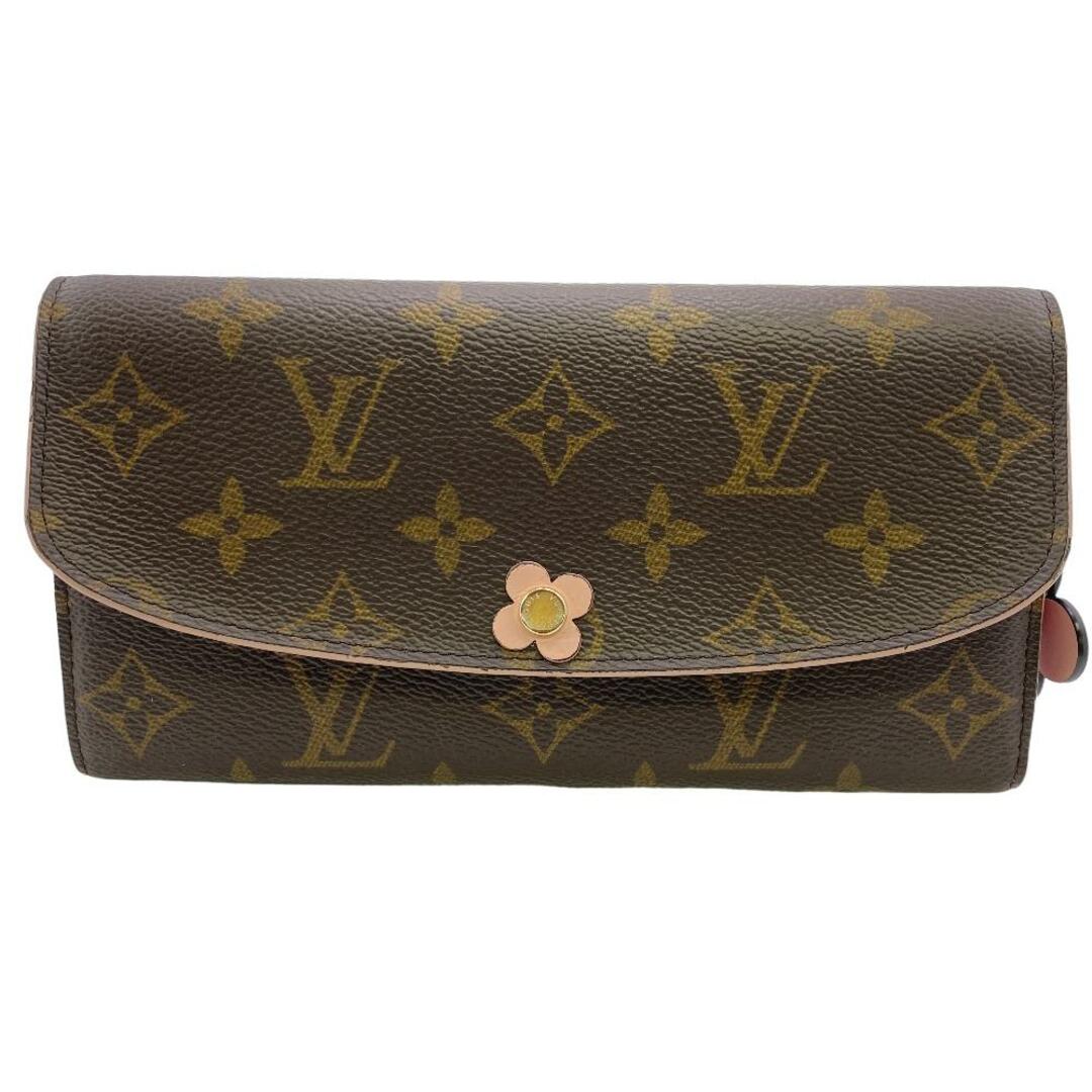 LOUIS VUITTON(ルイヴィトン)のルイヴィトン LOUIS VUITTON 長財布
 モノグラム ポルトフォイユ・エミリー M68313 ブラウン レディースのファッション小物(財布)の商品写真