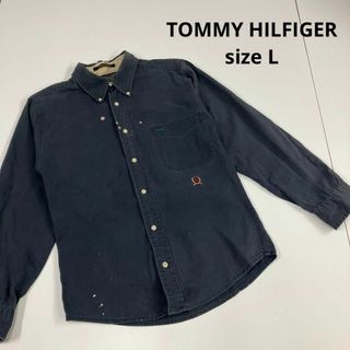 トミーヒルフィガー(TOMMY HILFIGER)のTOMMY HILFIGER トミーヒルフィガー　シャツ　古着　フェード(シャツ)