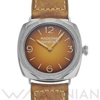 オフィチーネパネライ(OFFICINE PANERAI)の中古 パネライ PANERAI PAM00687 T番(2017年製造) ブラウン メンズ 腕時計(腕時計(アナログ))