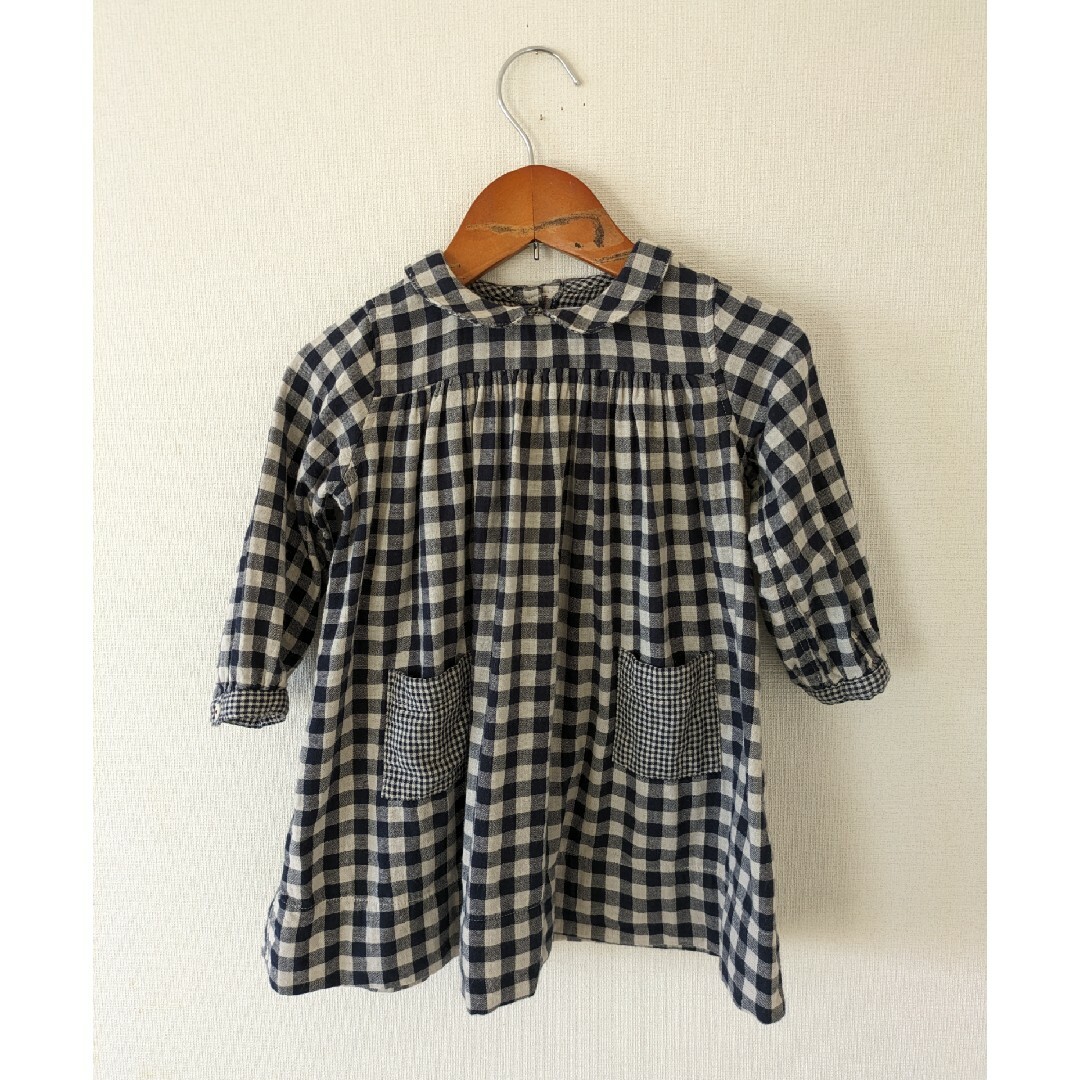 PETIT BATEAU(プチバトー)のプチバトー　ワンピース　81cm キッズ/ベビー/マタニティのベビー服(~85cm)(ワンピース)の商品写真