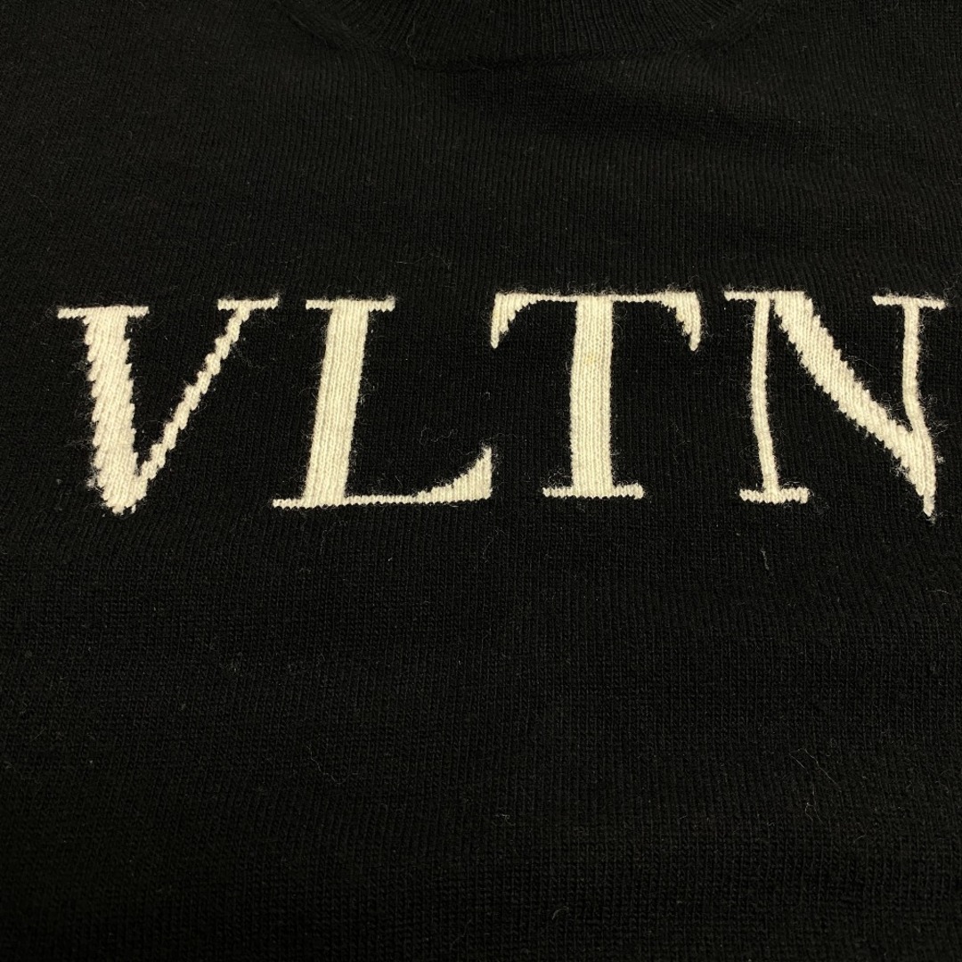 VALENTINO(ヴァレンティノ)のヴァレンティノ VALENTINO ニット
 VLTNロゴ ブラック レディースのトップス(ニット/セーター)の商品写真