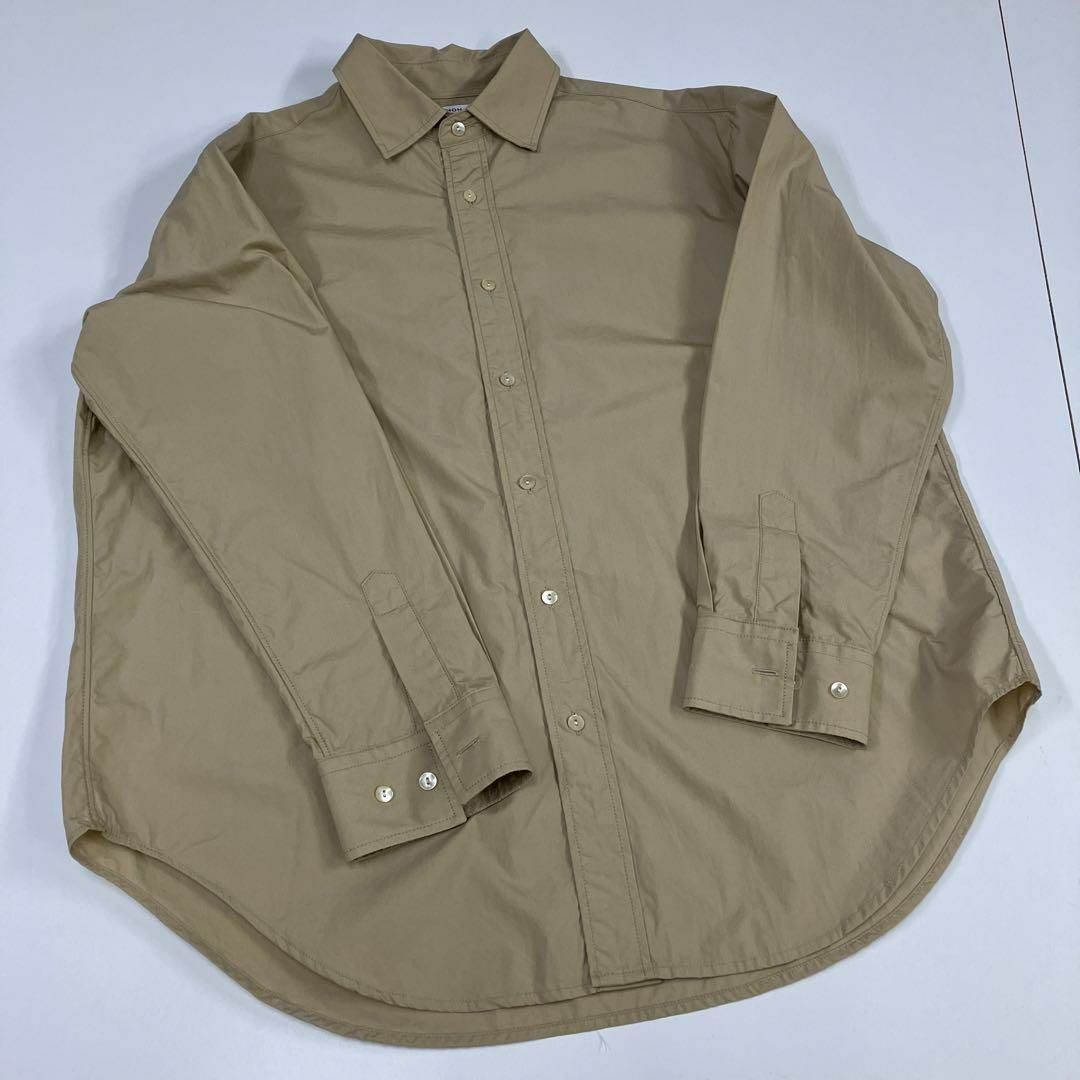 MANON マノン　シャツ　オーバーサイズ　コットンシャツ　古着女子 レディースのトップス(シャツ/ブラウス(長袖/七分))の商品写真