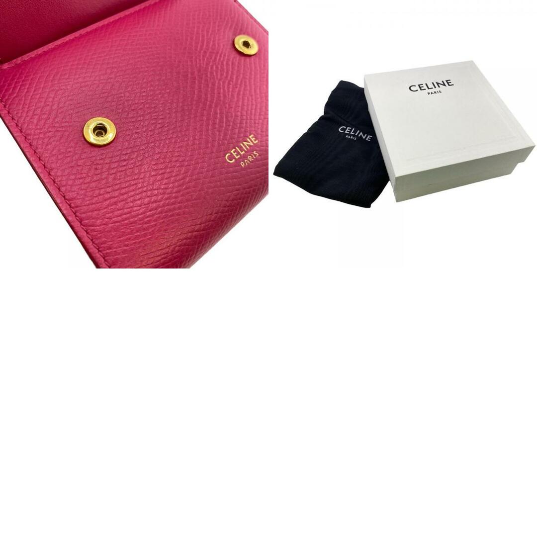 CELINE - セリーヌ CELINE 三つ折り財布 コンパクトウォレット CELINE - セリーヌ CELINE 三つ折り財布 コンパクトウォレット
