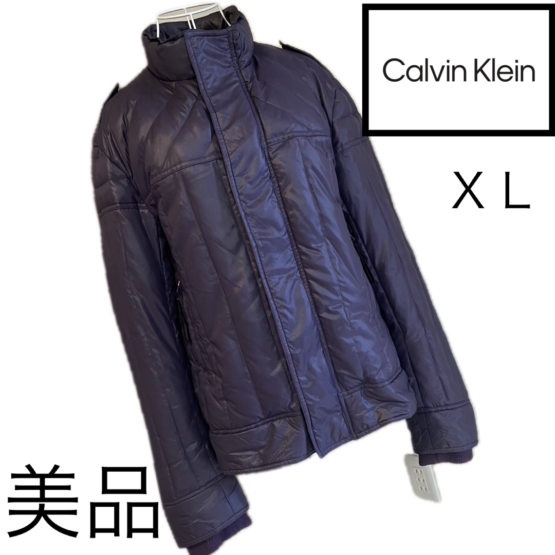 Calvin Klein(カルバンクライン)の美品☆ カルバンクライン☆ダウンコート☆メンズＸＬ メンズのジャケット/アウター(ダウンジャケット)の商品写真