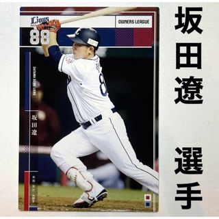 サイタマセイブライオンズ(埼玉西武ライオンズ)の埼玉西武ライオンズ 坂田遼 プロ野球オーナーズリーグ2015 プロ野球カード(スポーツ選手)