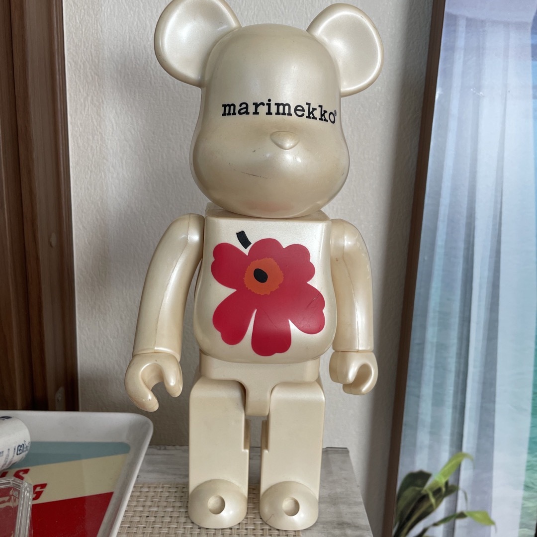 BE@RBRICK(ベアブリック)のベアブリック　400% マリメッコ　marimekko フィギュア エンタメ/ホビーのフィギュア(その他)の商品写真