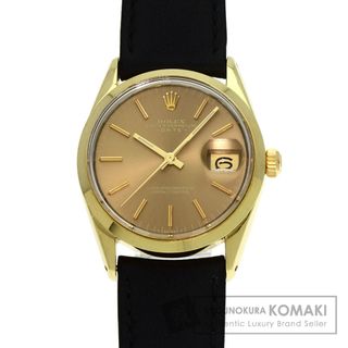 ロレックス(ROLEX)のROLEX 1550 オイスターパーペチュアル デイト 1970年製 メーカーコンプリート 腕時計 SS 革 メンズ(腕時計(アナログ))