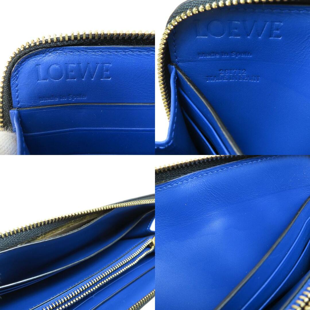 LOEWE - LOEWE ハートモチーフ ラウンドファスナー 長財布(小銭 LOEWE - LOEWE ハートモチーフ ラウンドファスナー 長財布(小銭