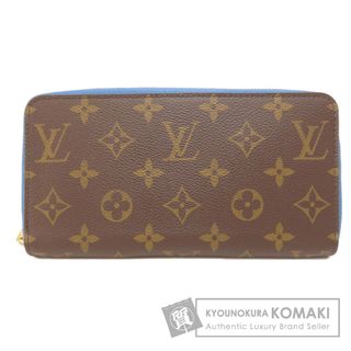 ルイヴィトン(LOUIS VUITTON)のLOUIS VUITTON M63894 ジッピー・ウォレット モノグラム ブルージーン 長財布（小銭入れあり） モノグラムキャンバス レディース(財布)