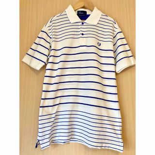 フレッドペリー(FRED PERRY)のフレッドペリー　ポロシャツ　ボーダー　Sサイズ(ポロシャツ)