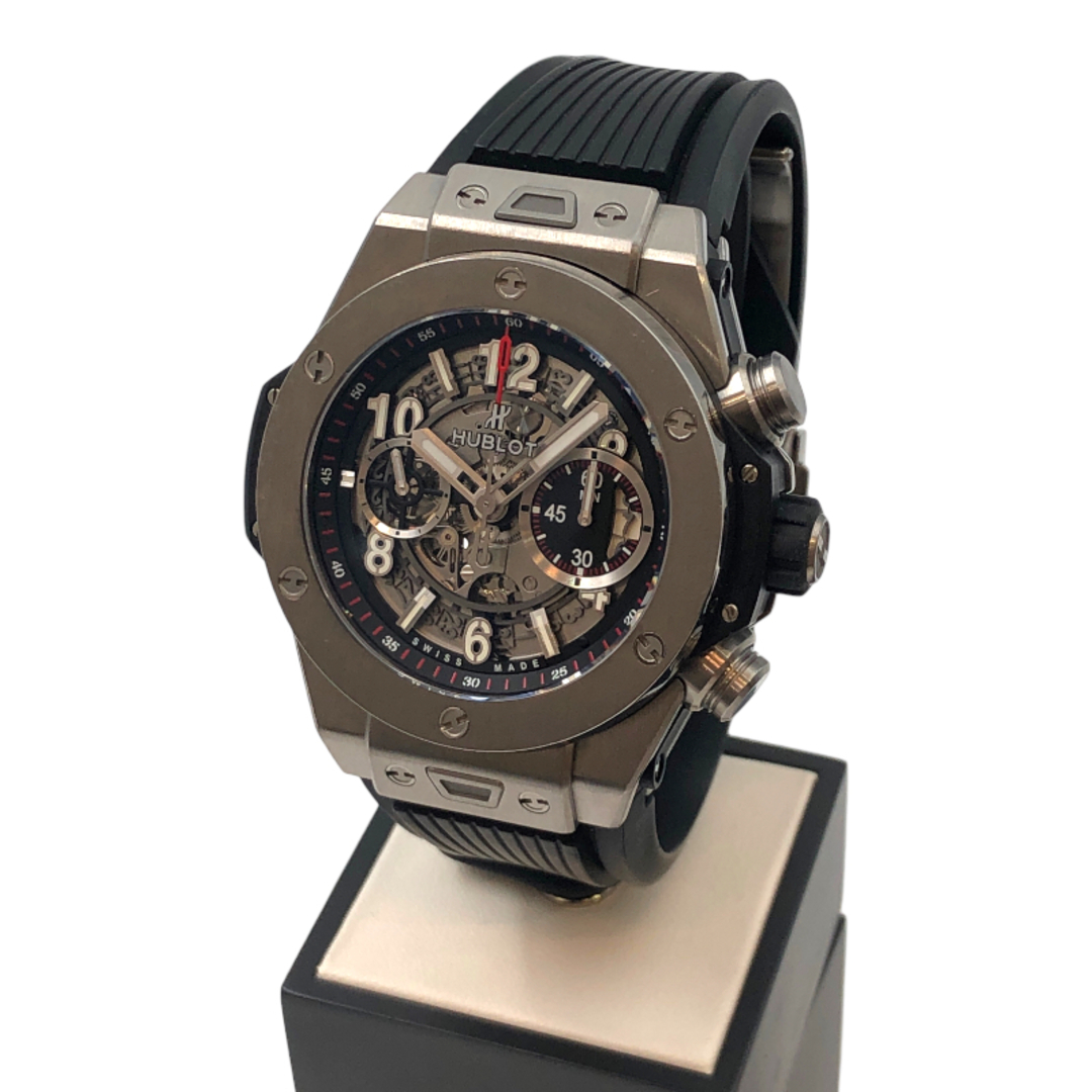 HUBLOT(ウブロ)の　ウブロ HUBLOT ビッグ・バン ウニコ チタニウム 411.NX.1170.RX シルバー チタン メンズ 腕時計 メンズの時計(その他)の商品写真